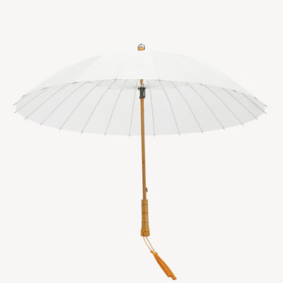 复古竹雨伞